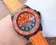 Swiss Rolex DiW Submariner Parakeet Orange Watch DLC Case 3135 Movement (7)_th.jpg